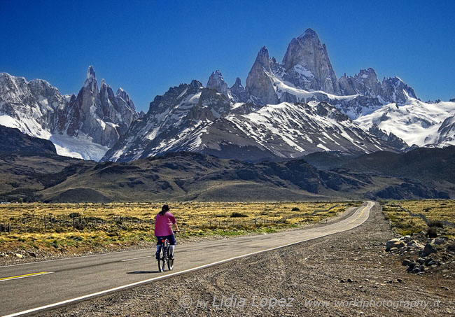 Llegando al Chalten